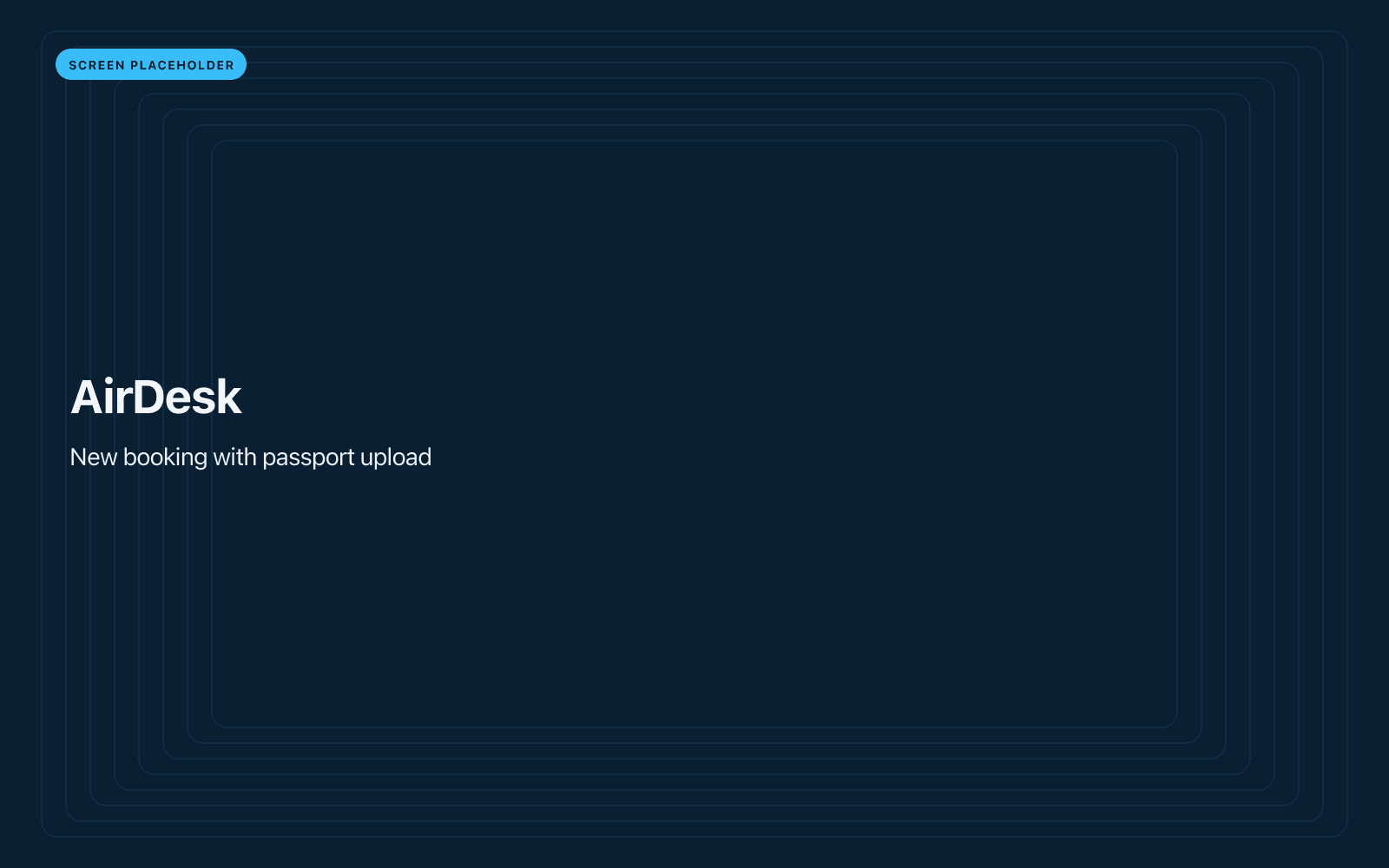 Booking form auto-filling passenger details from a scanned passport